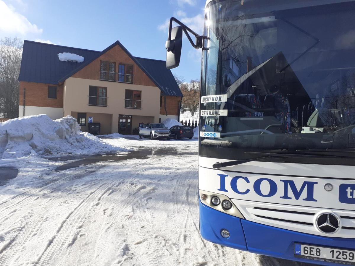 Apartmán Nad terasou Říčky Kültér fotó